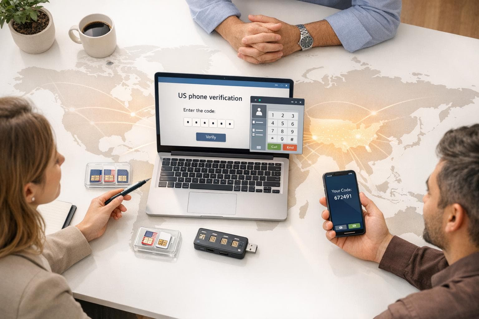 How Non-US Teams Handle US-Only Phone Verification Requirements